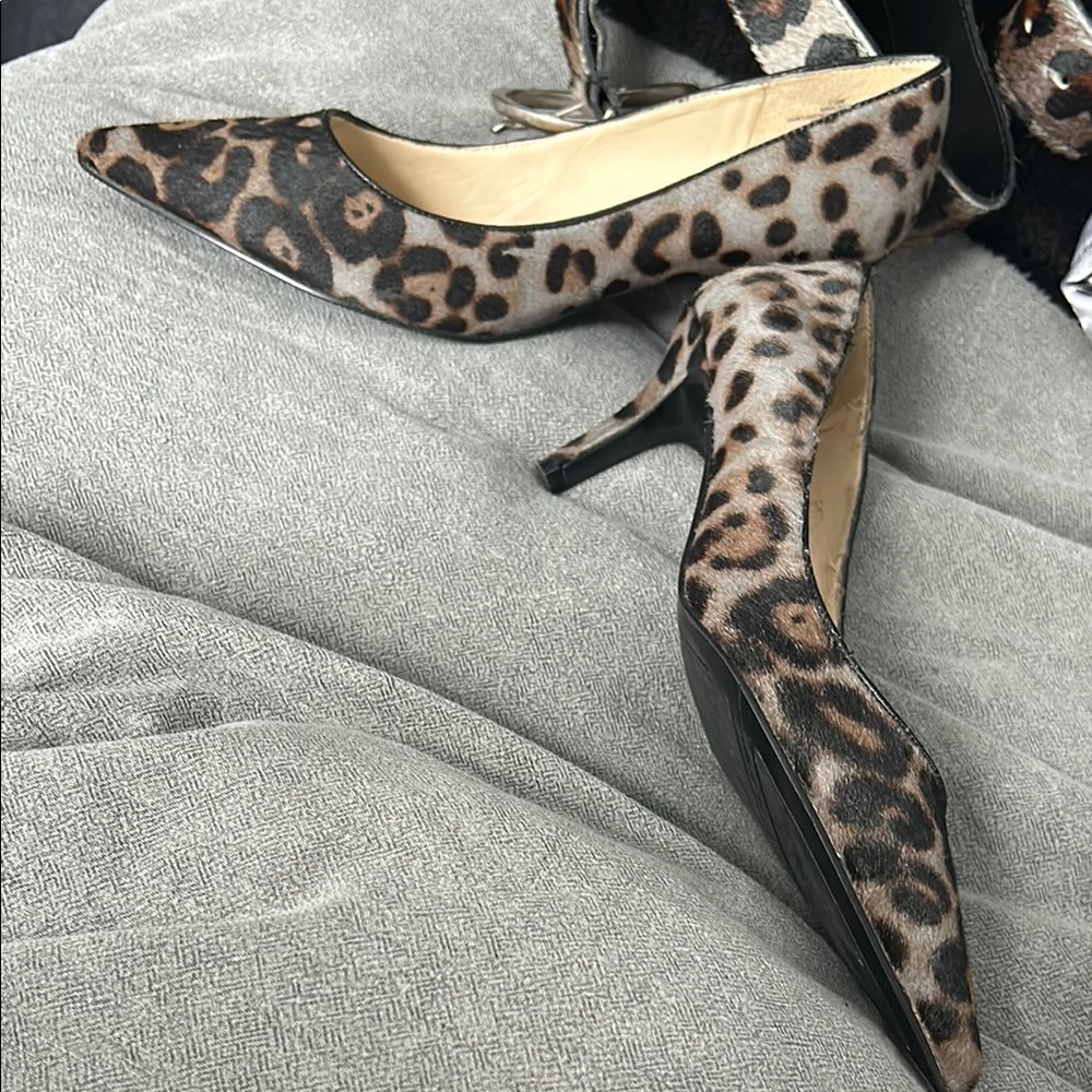 Leopard Print Women's Heels
